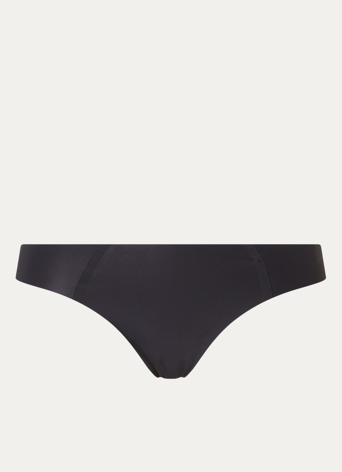 Sloggi Zero Feel 2.0 naadloze tanga - voorkant 3 zwart