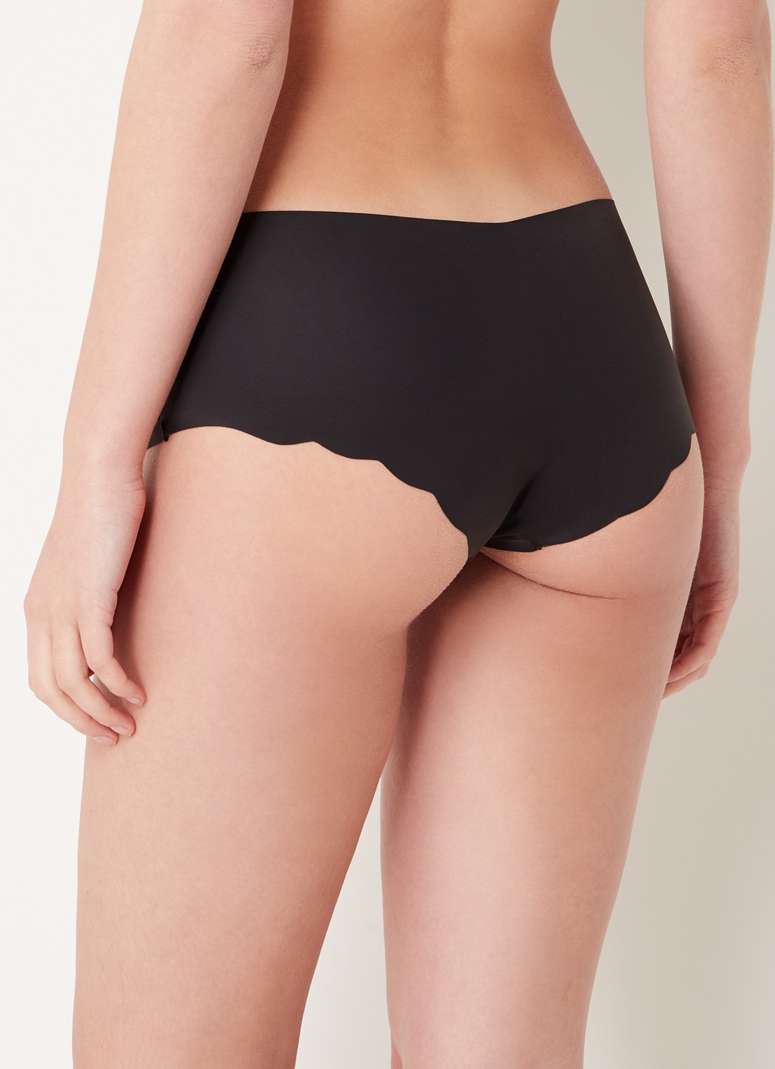 Sloggi ZERO Microfibre naadloze shorty in 2-pack - achterkant 2 zwart