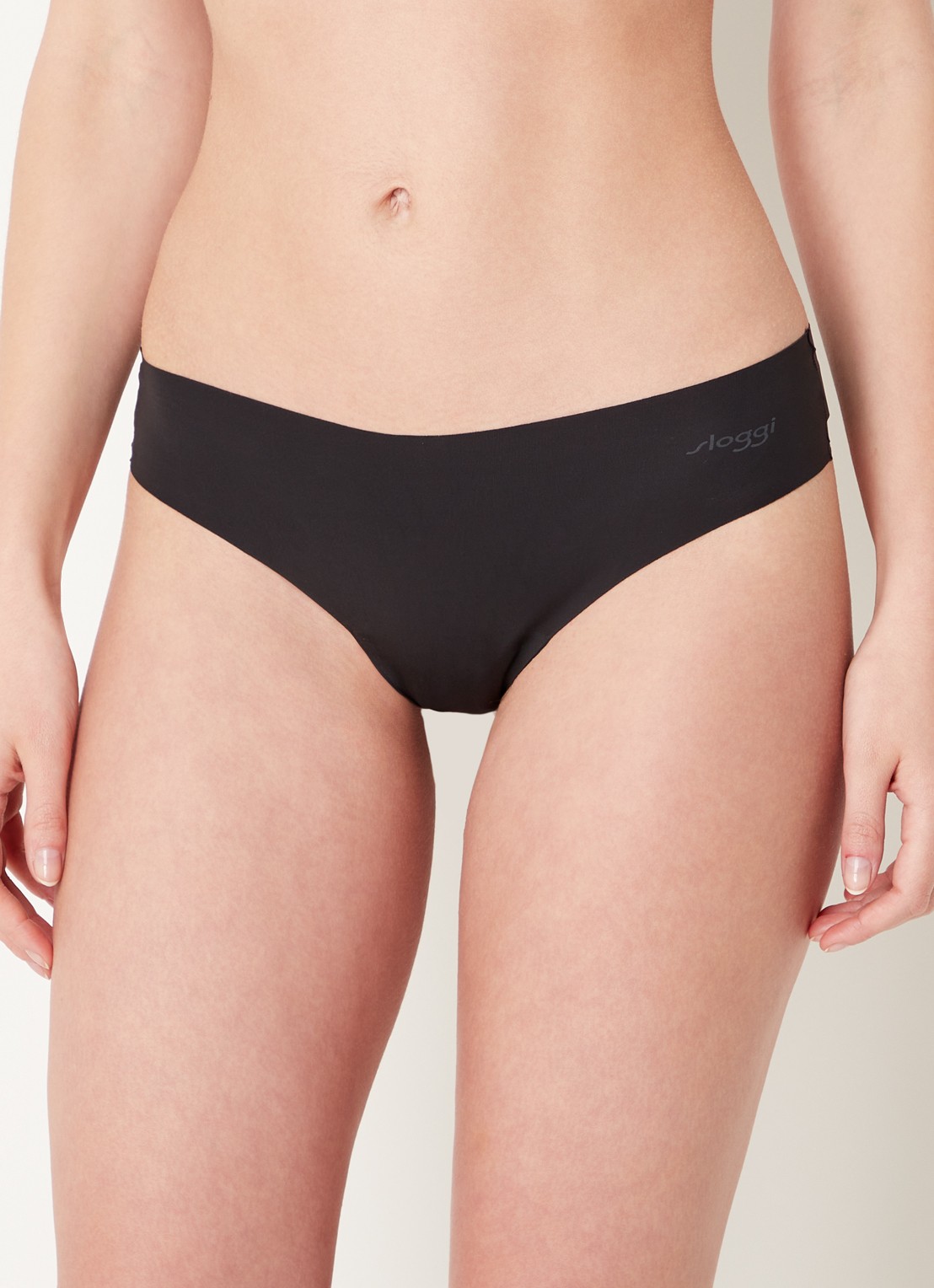 Sloggi ZERO Microfibre naadloze string in 2-pack - detail 3 zwart