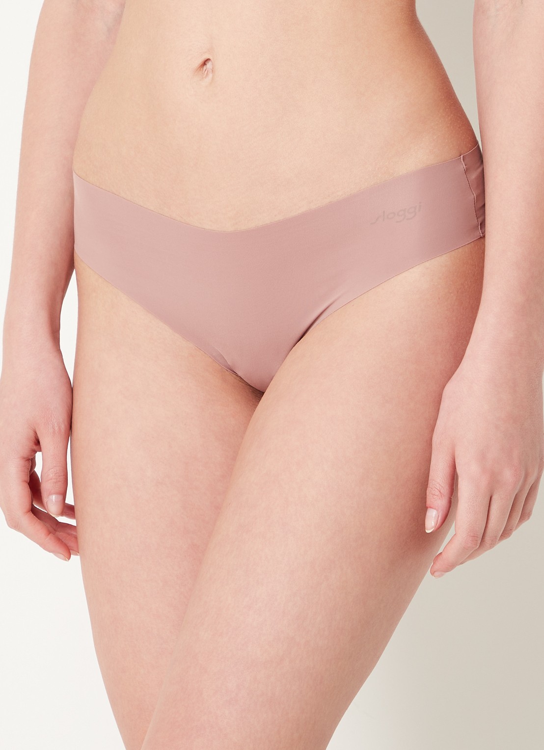 Sloggi ZERO Microfibre naadloze string - detail 3 bruin