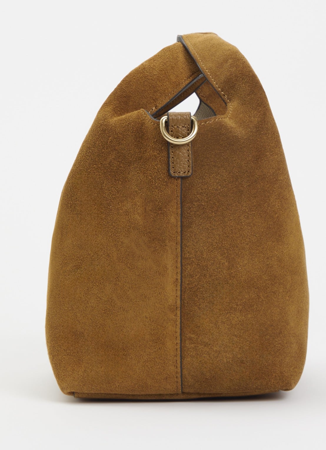 Smaak Daisy handtas van suède met afneembare schouderriem en uitneembaar etui - detail 3 bruin
