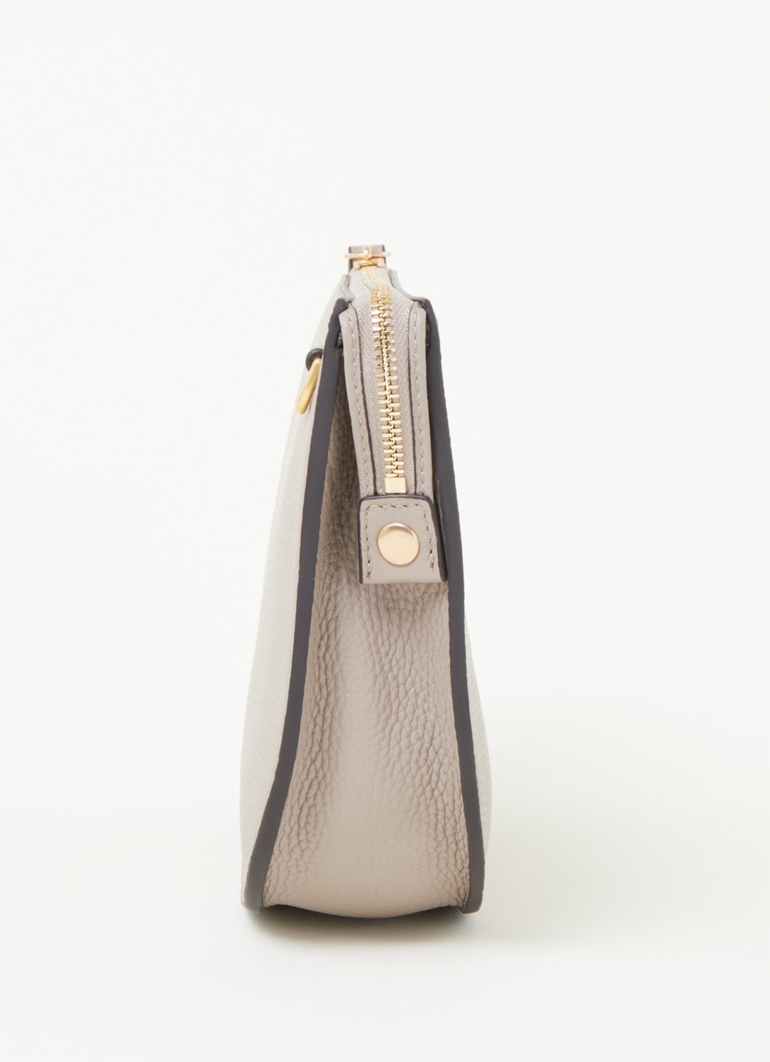 Smaak Silke crossbodytas van leer - detail 4 grijs