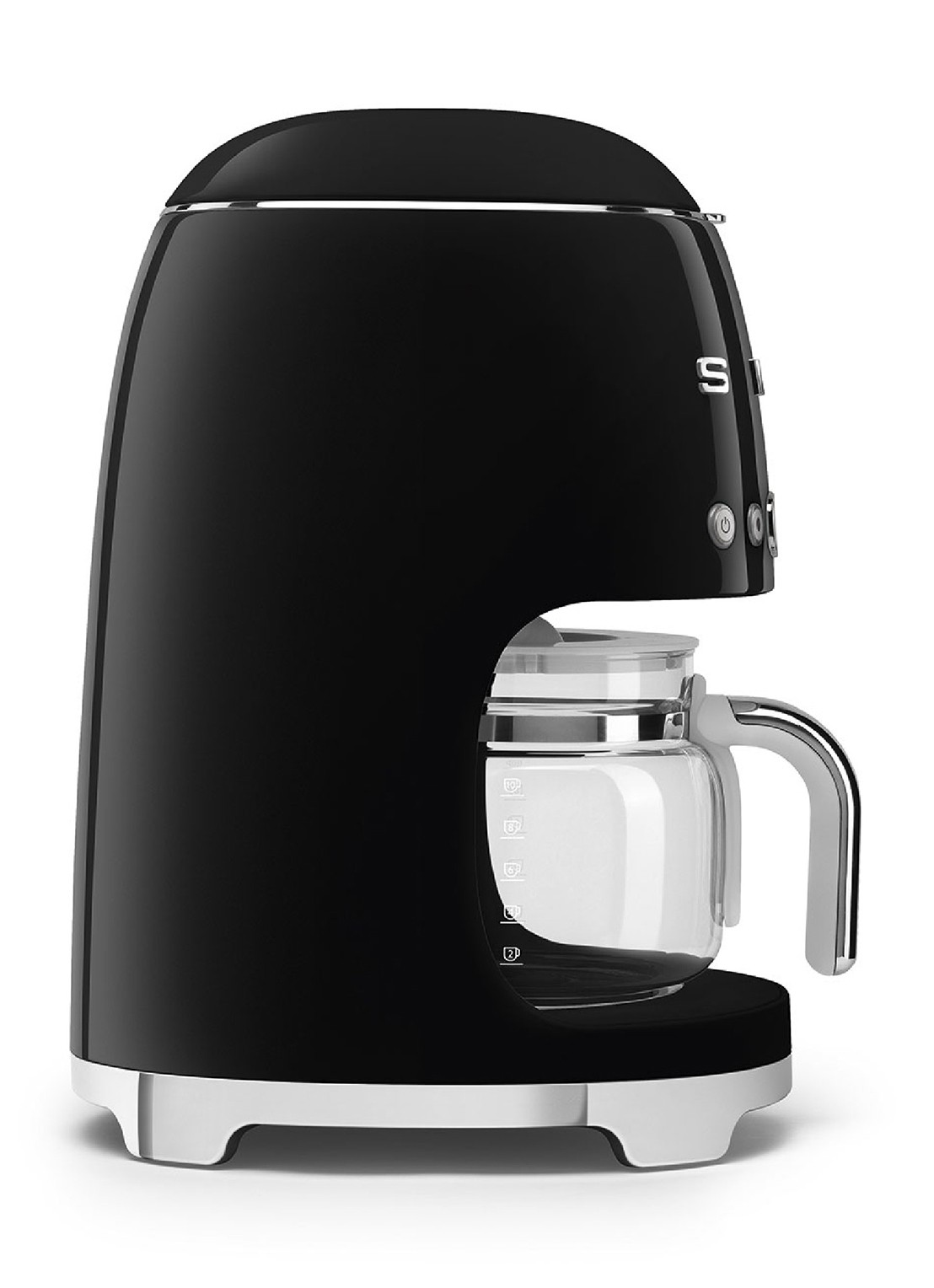 SMEG 50's Retro Style koffiezetapparaat DCF02BLEU - achterkant zwart