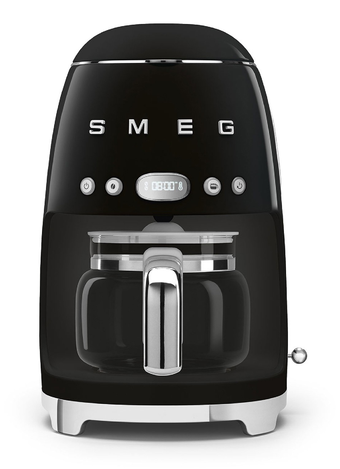 SMEG 50's Retro Style koffiezetapparaat DCF02BLEU - voorkant 2 zwart