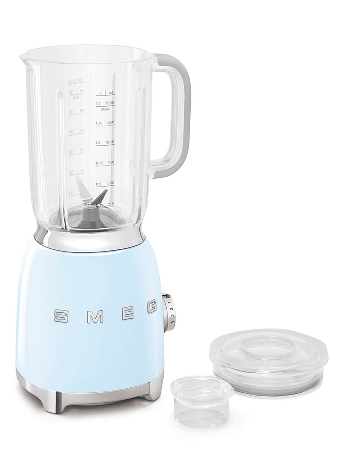 SMEG 50's Style blender 1,5 liter BLF01PBEU  - detail 4 pastelblauw