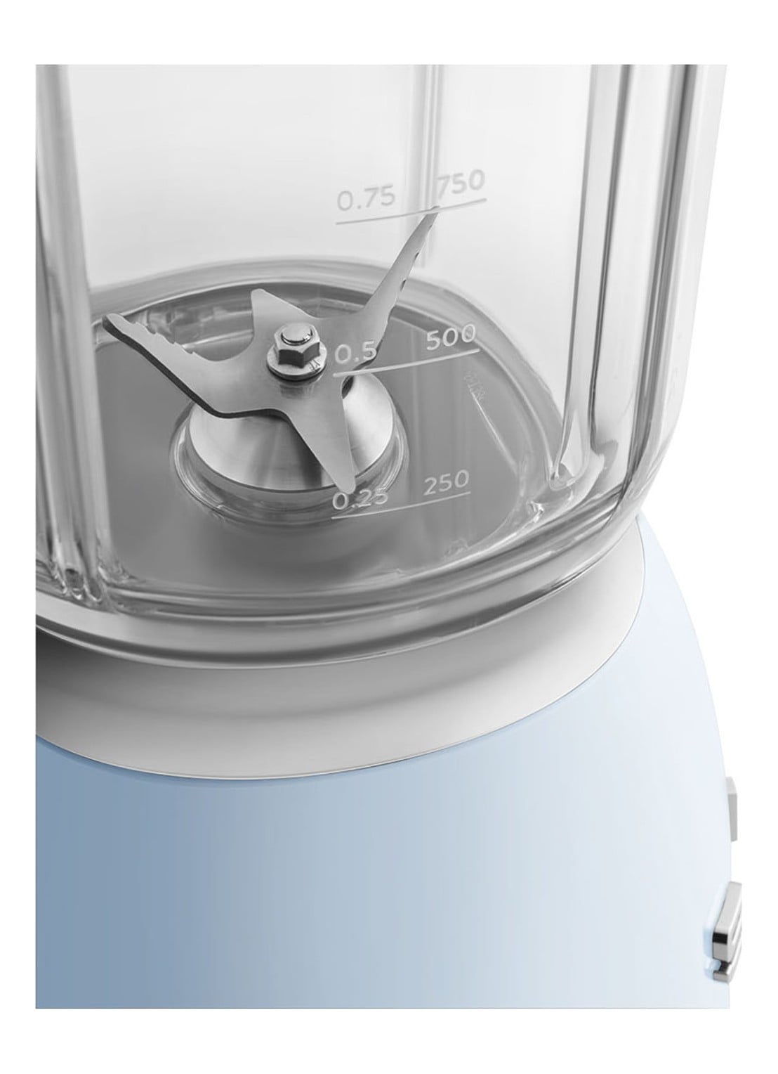 SMEG 50's Style Blender 1,5 liter BLF03PBEU - detail 3 pastelblauw