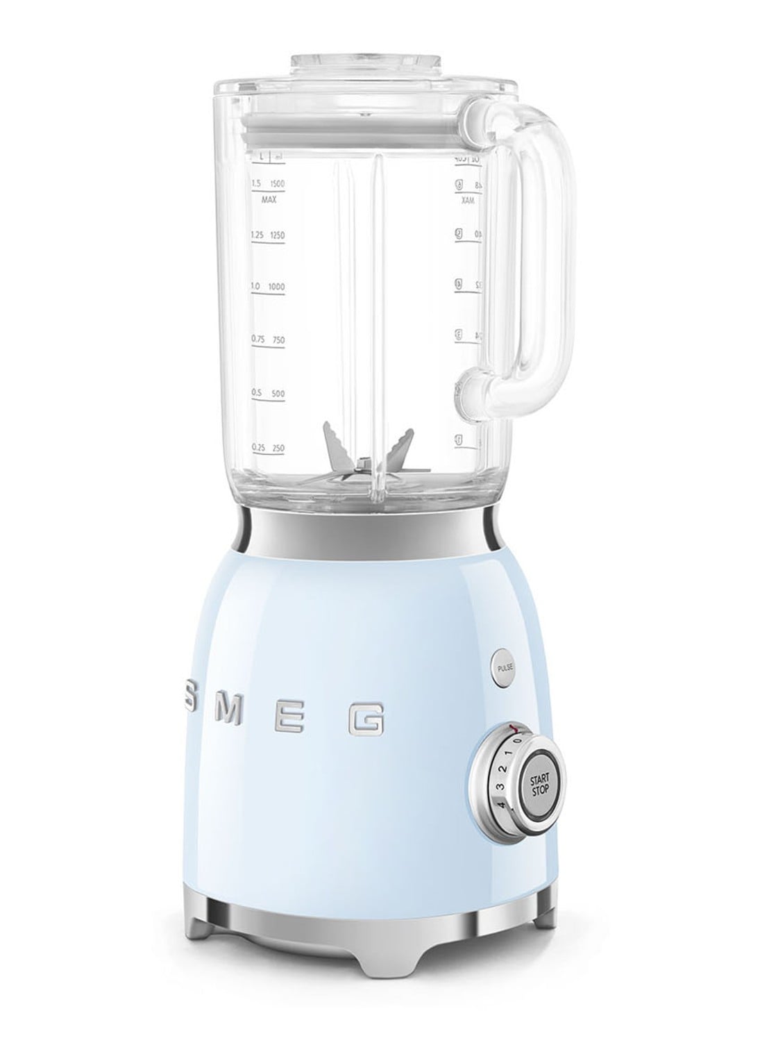 SMEG 50's Style Blender 1,5 liter BLF03PBEU - detail 5 pastelblauw