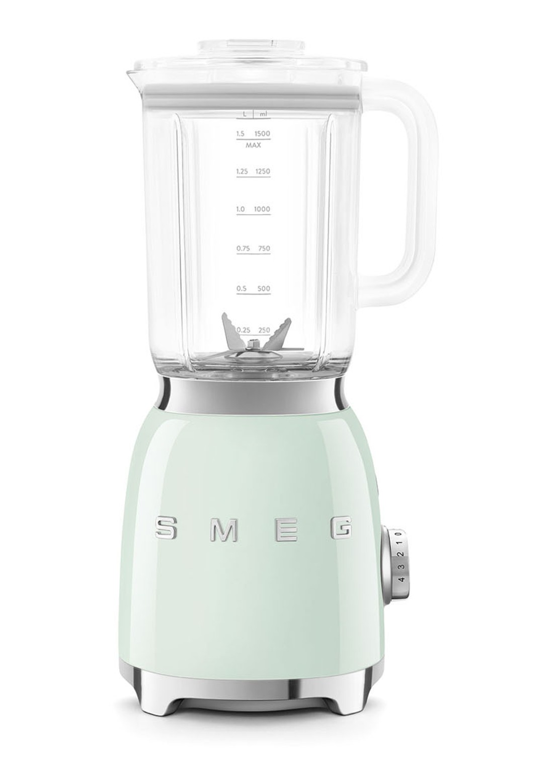 SMEG 50's Style Blender BLF03PGEU - voorkant watergroen