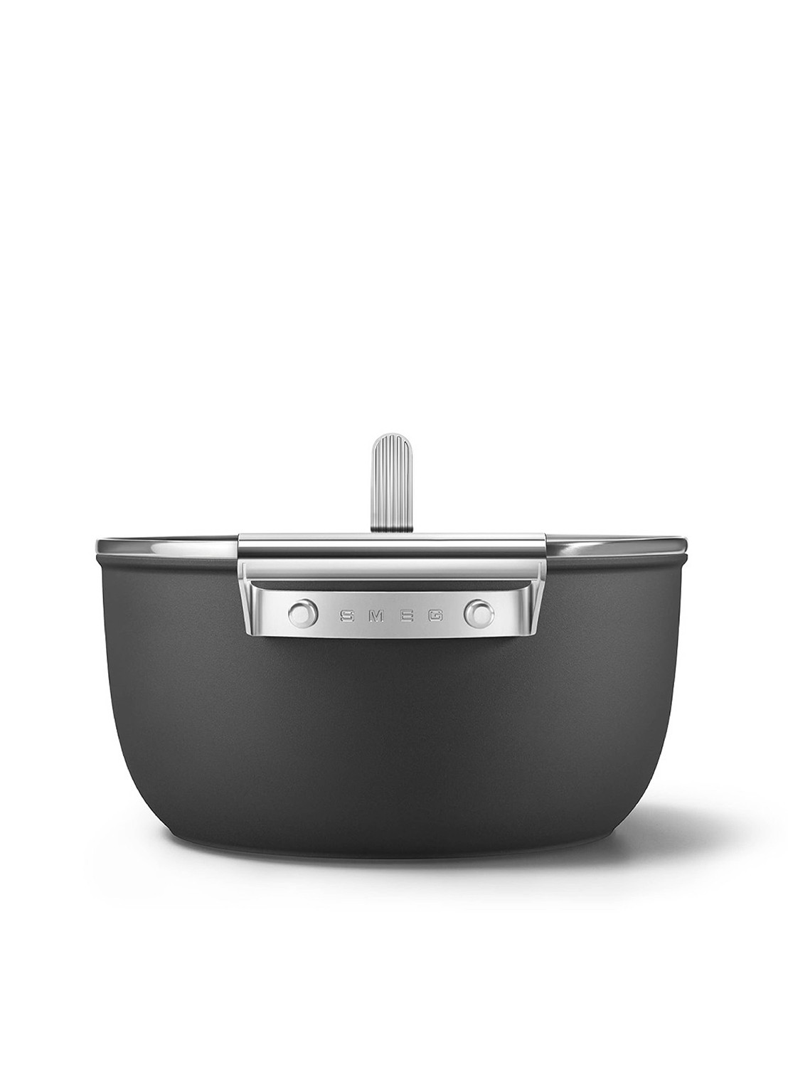 SMEG 50's Style braadpan Ø24 cm - achterkant zwart