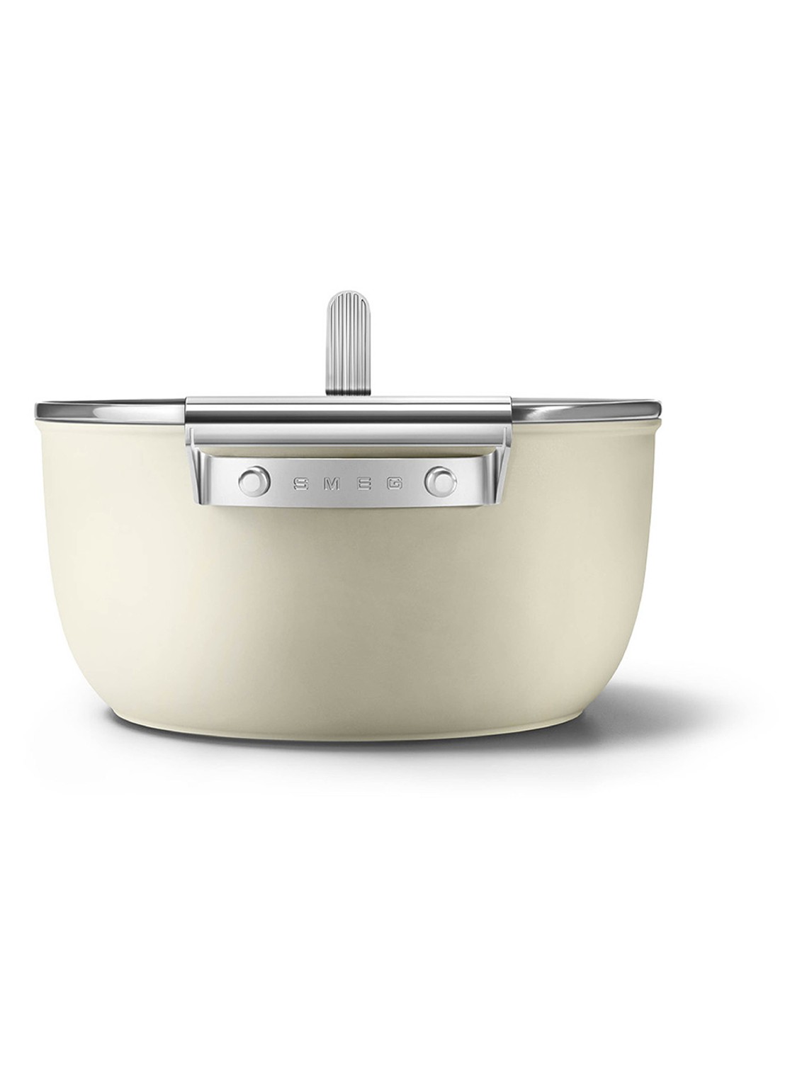 SMEG 50's Style braadpan Ø24 cm - achterkant beige