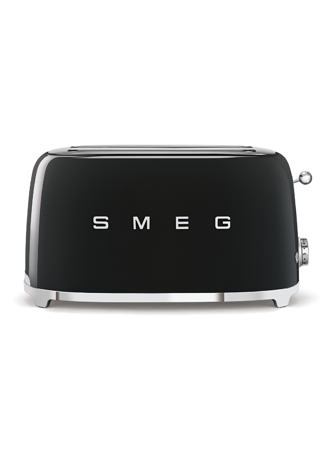 SMEG 50's Style broodrooster 2-slots extra lang TSF02BLEU - voorkant 3 zwart
