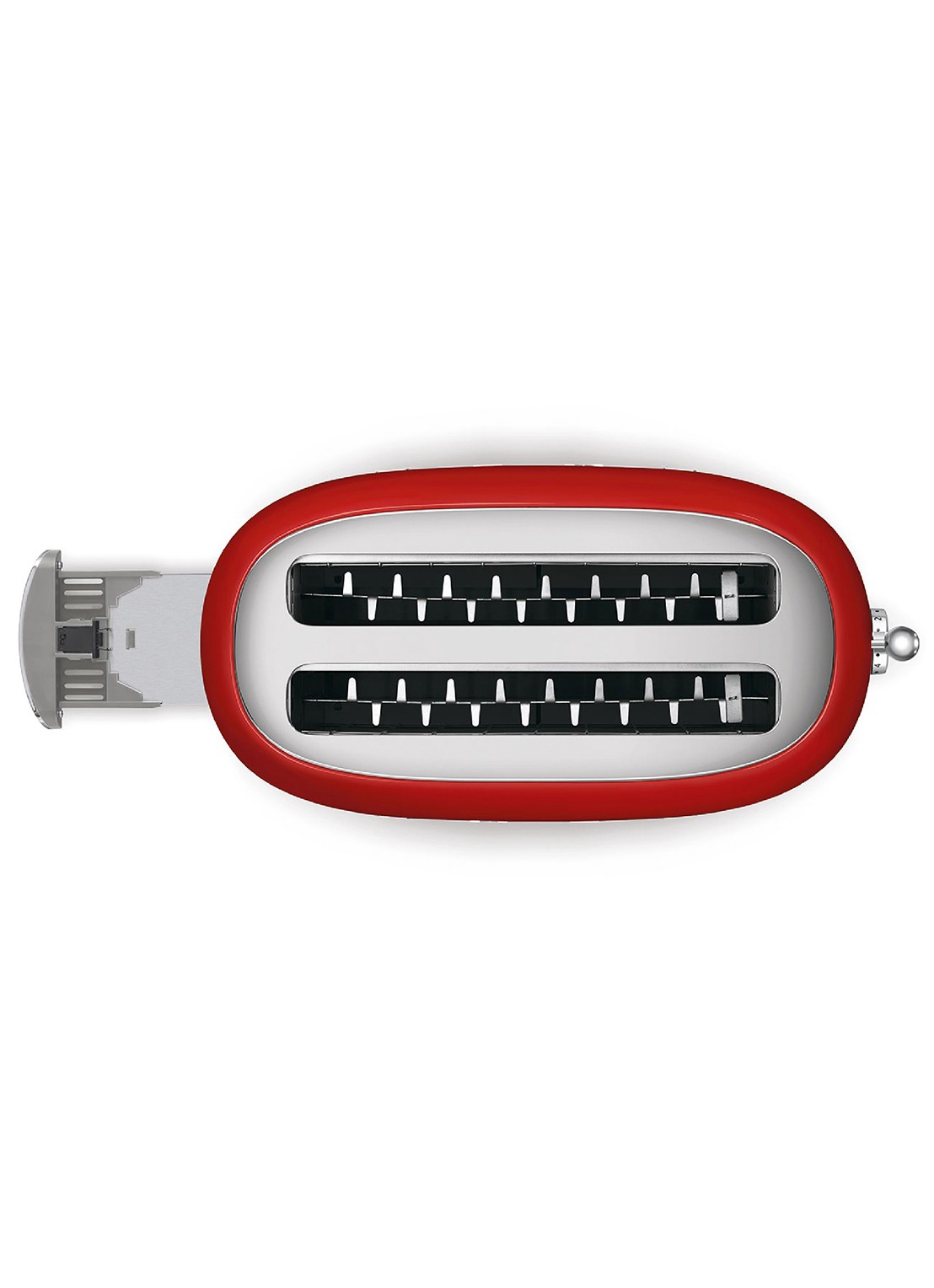 SMEG 50's Style broodrooster 2-slots extra lang TSF02RDEU  - detail 4 rood