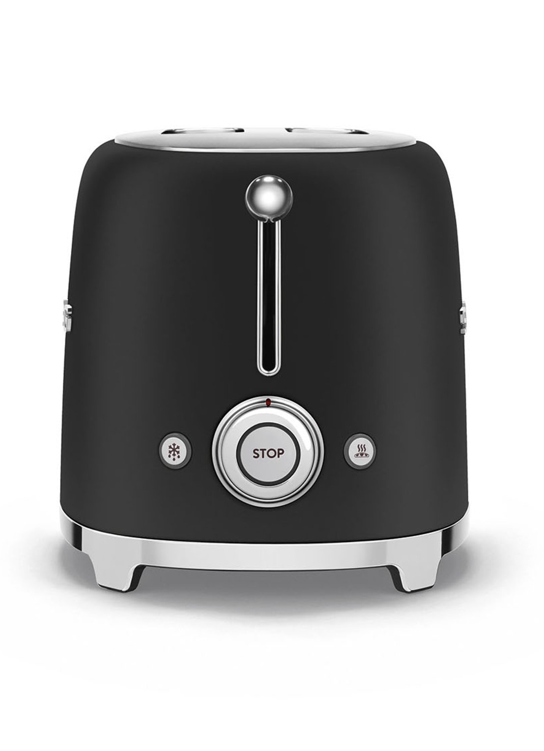 SMEG 50's Style broodrooster 2-slots TSF01BLMEU - detail 3 mat zwart