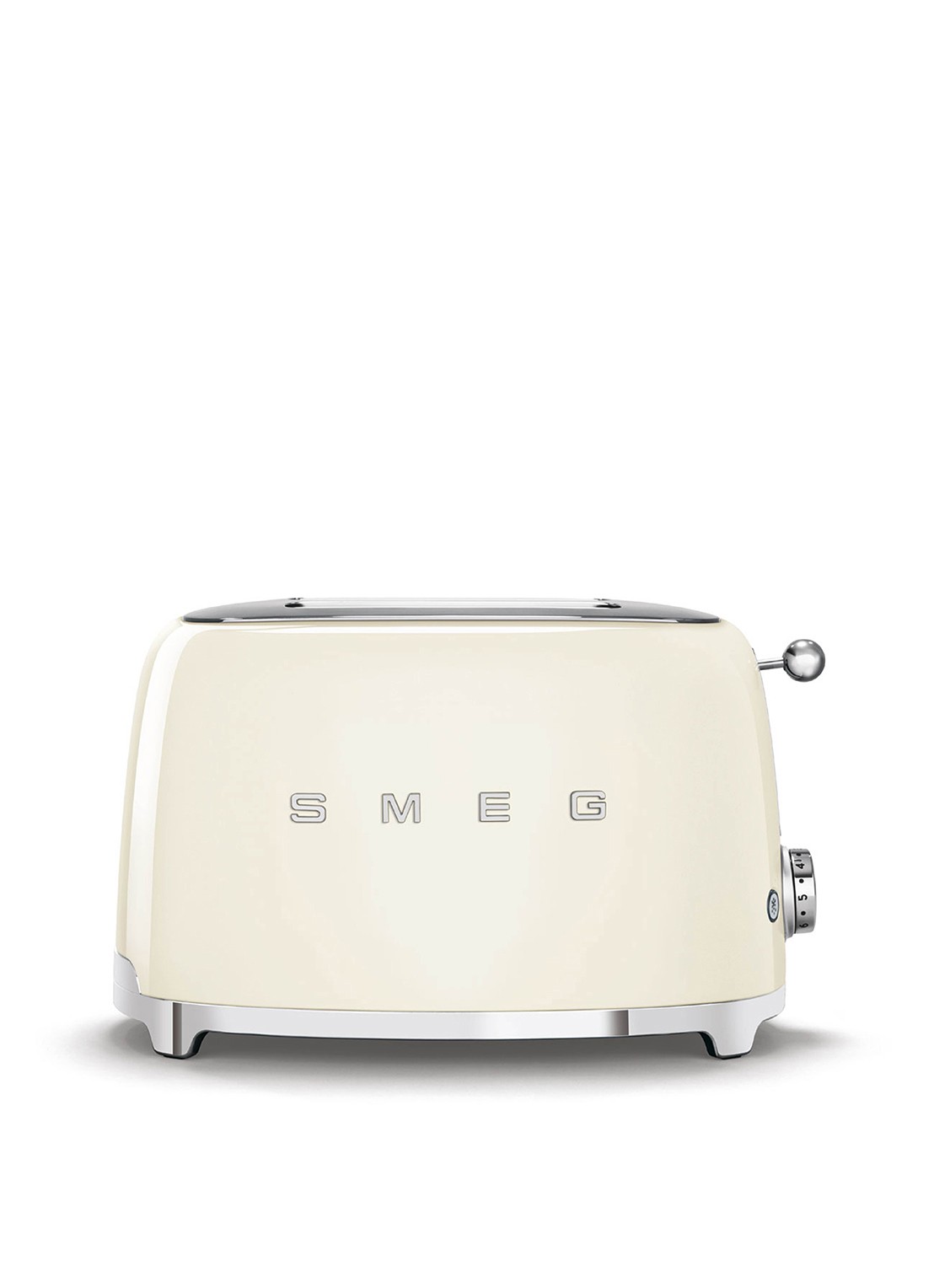 SMEG 50's Style broodrooster 2-slots TSF01CREU - voorkant 2 crème