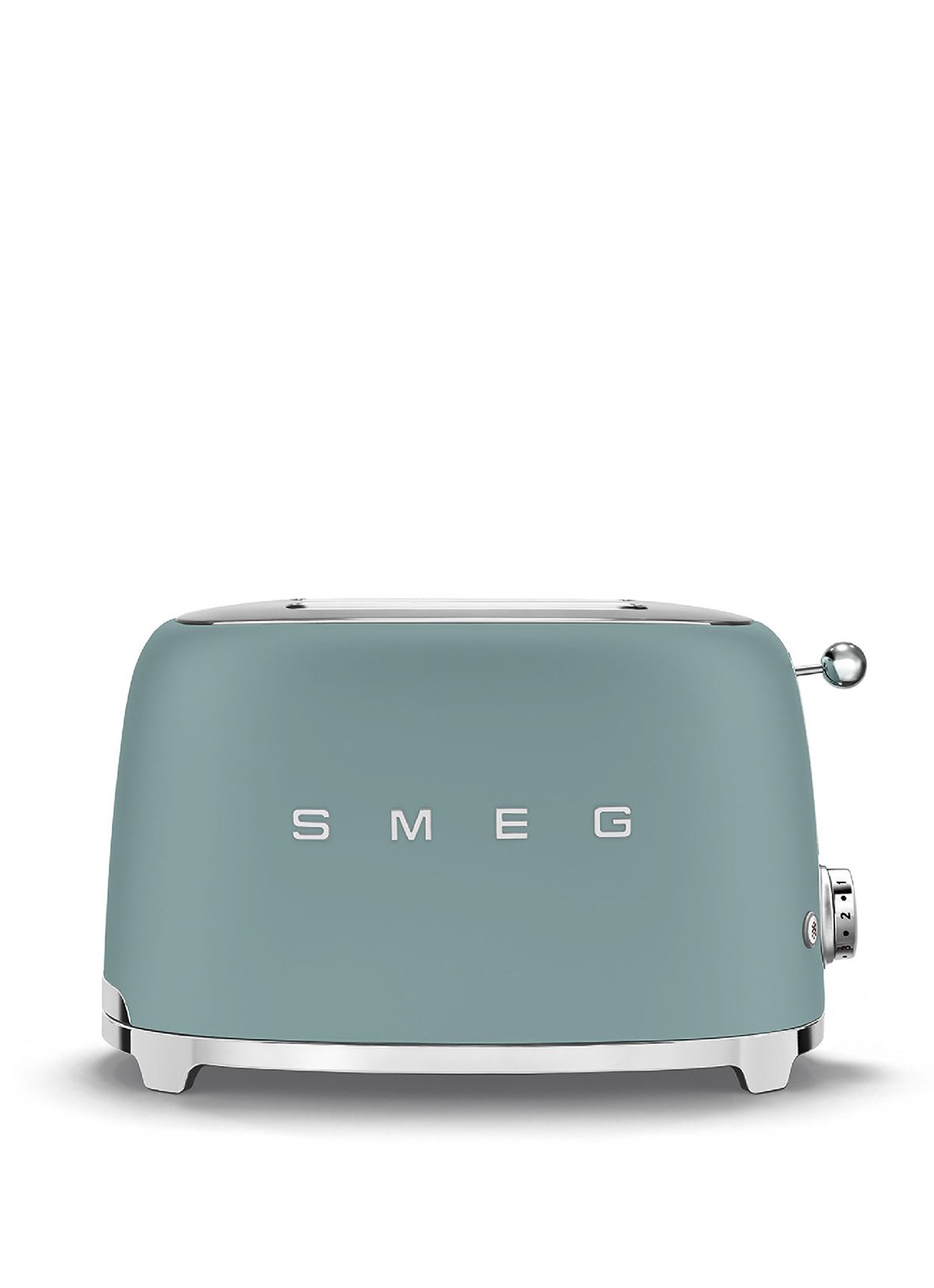 SMEG 50's Style broodrooster 2-slots TSF01EGMEU - voorkant 2 emerald green