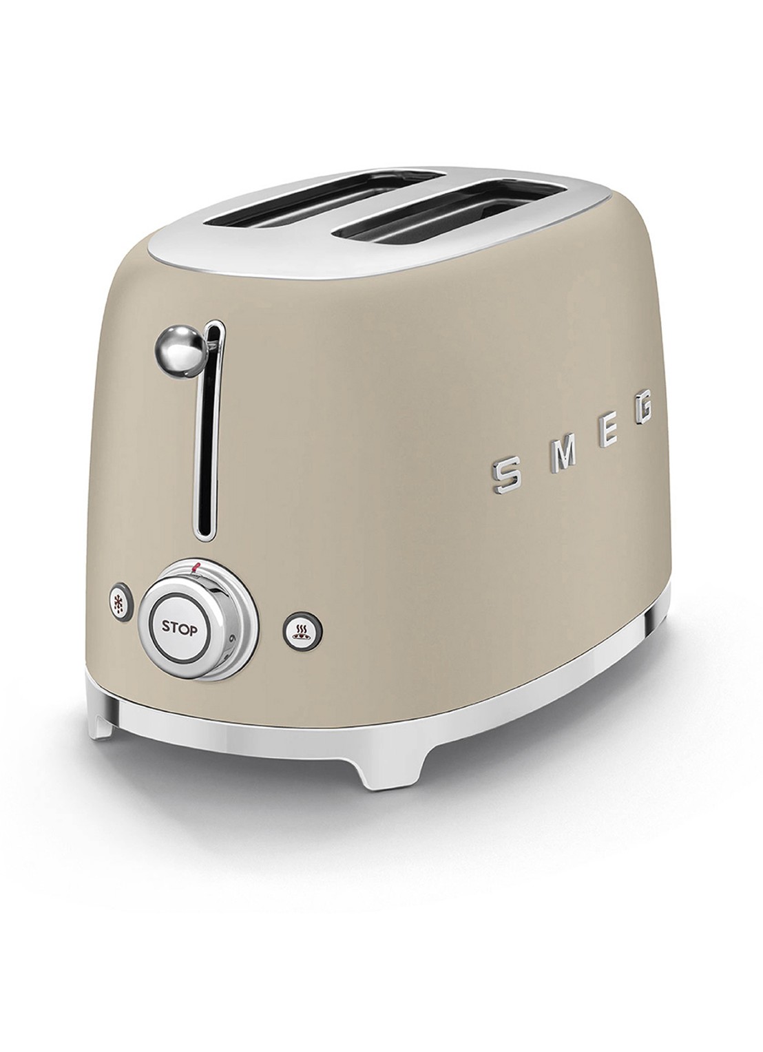 SMEG 50's Style broodrooster 2-slots TSF01MLMEU - voorkant 2 moonlight