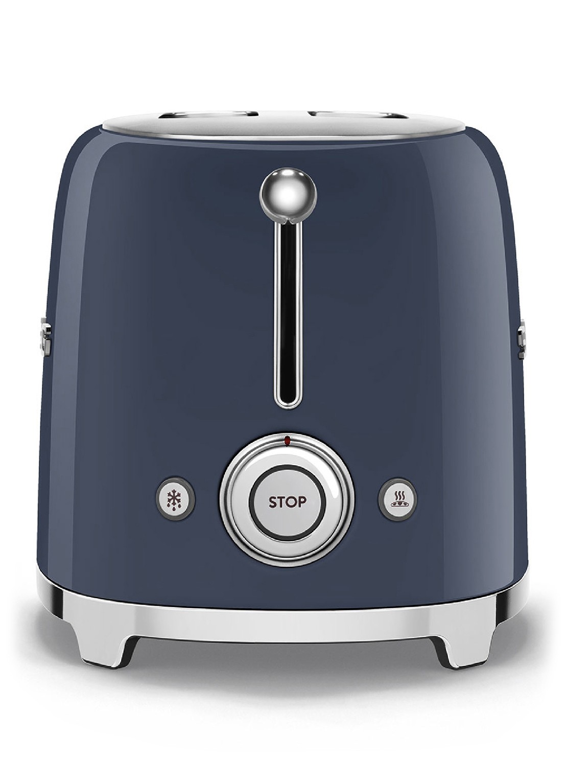 SMEG 50's Style broodrooster 2-slots TSF01NBEU - achterkant donkerblauw