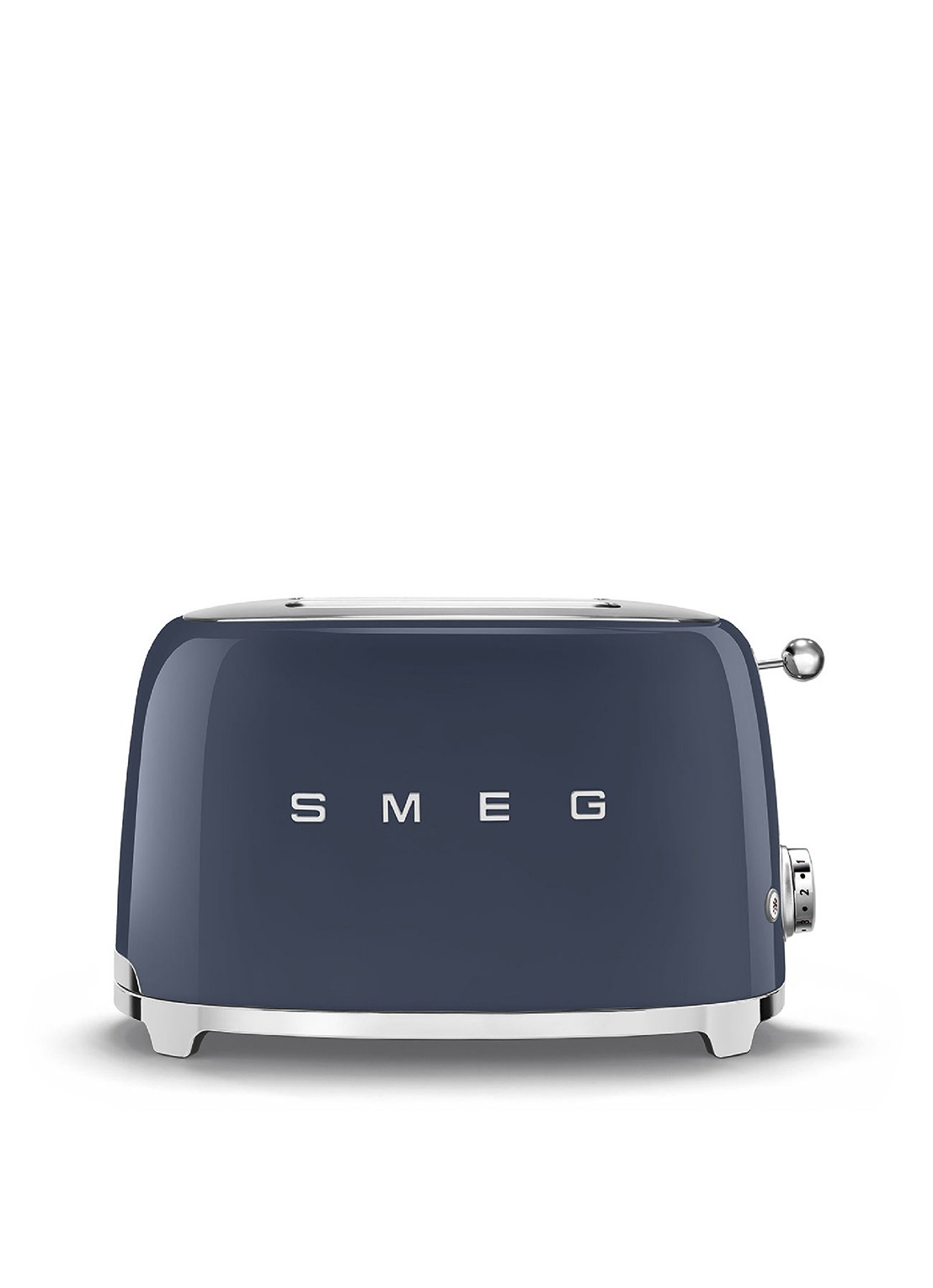 SMEG 50's Style broodrooster 2-slots TSF01NBEU - voorkant 2 donkerblauw