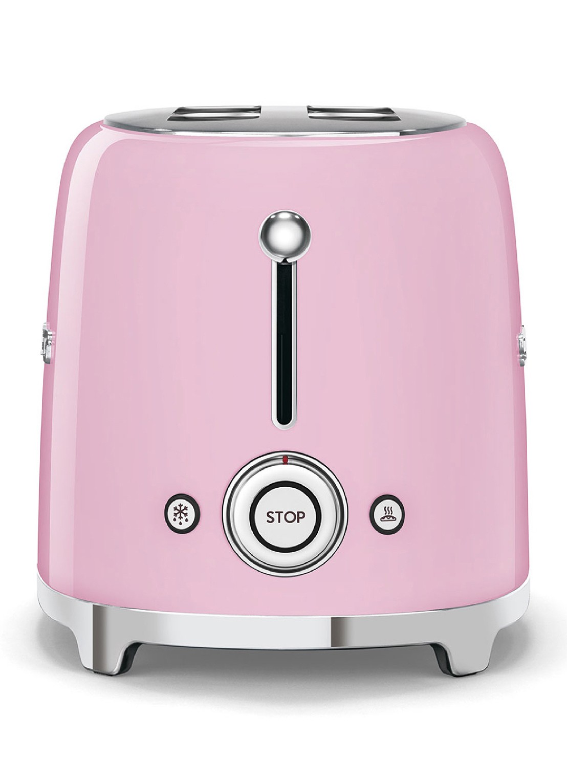 SMEG 50's Style broodrooster 2-slots TSF01PKEU - achterkant 3 roze