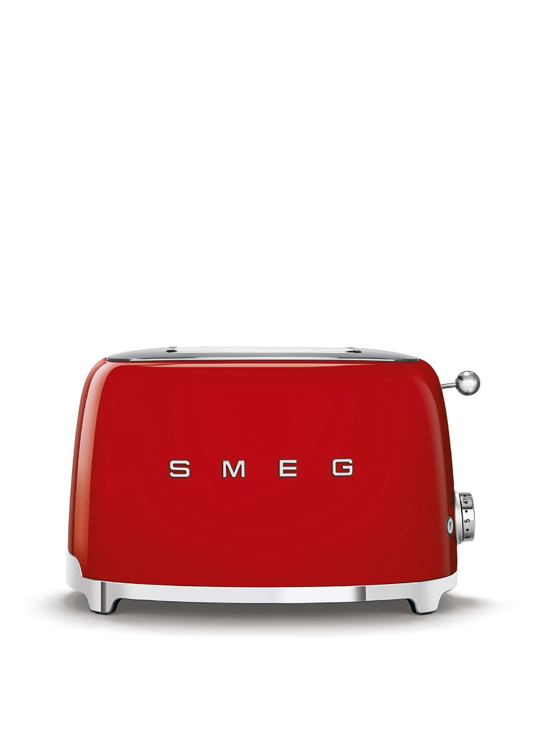 SMEG 50's Style broodrooster 2-slots TSF01RDEU - voorkant 3 rood