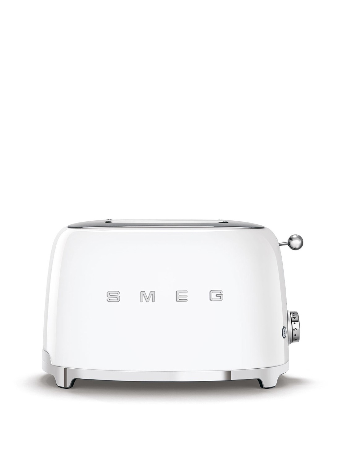 SMEG 50's Style broodrooster 2-slots TSF01WHEU  - voorkant 2 wit