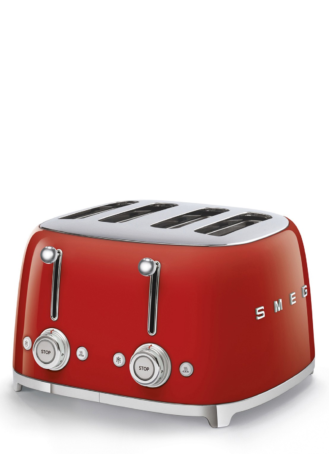 SMEG 50's Style broodrooster TSF03RDEU - voorkant 3 rood
