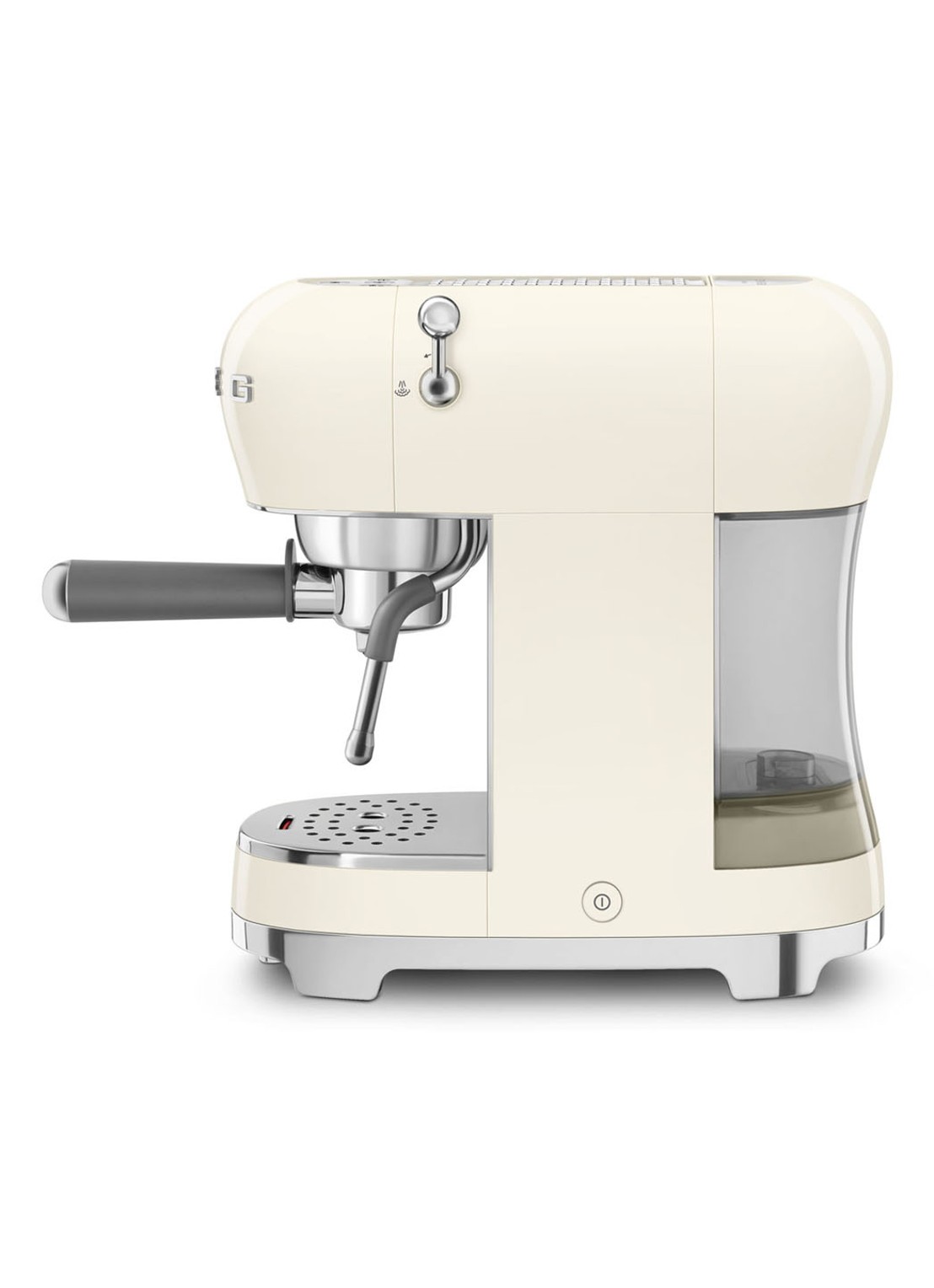 SMEG 50's Style espressomachine ECF02CREU - achterkant crème