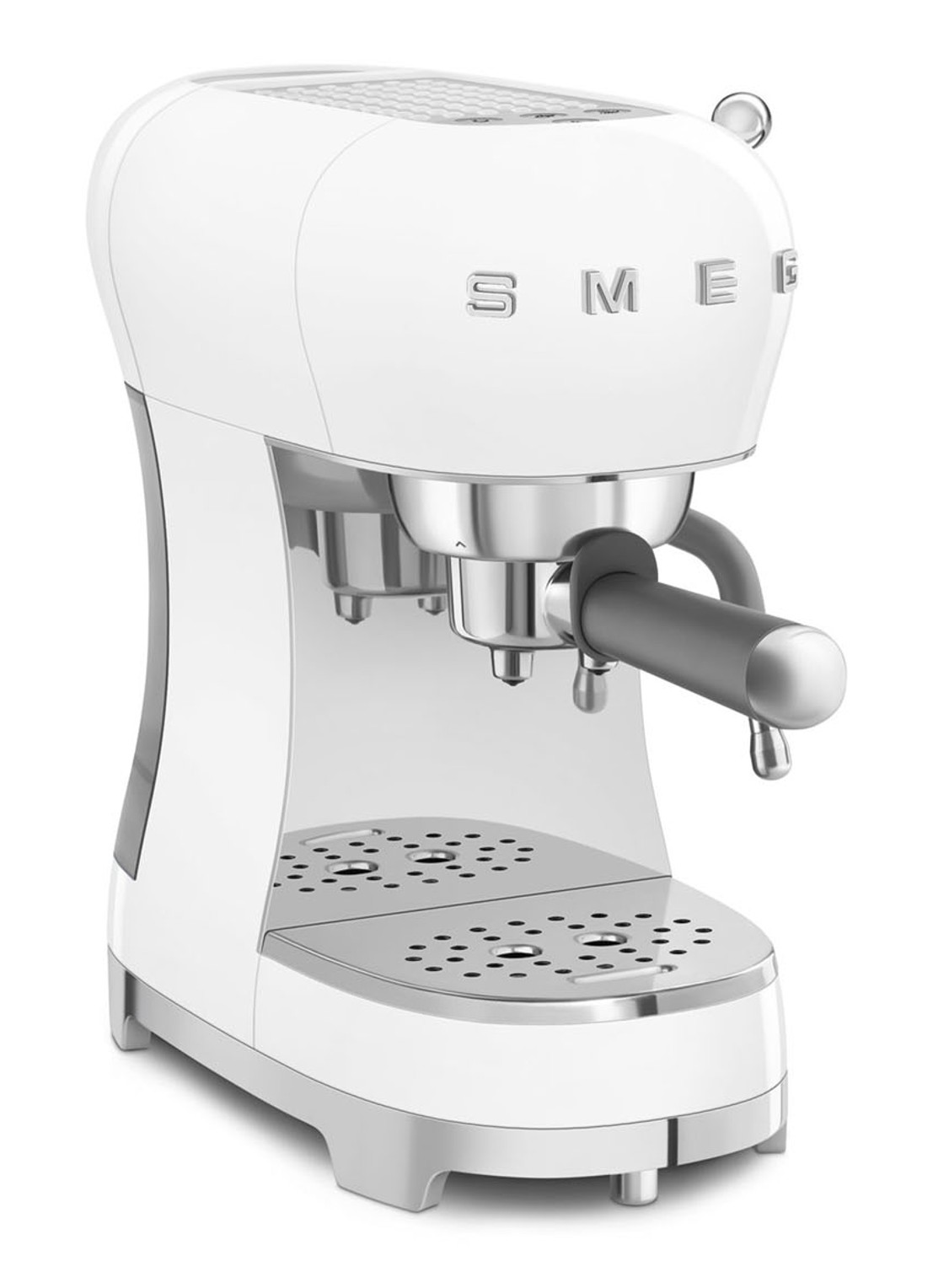 SMEG 50's Style espressomachine ECF02WHEU - achterkant 4 wit