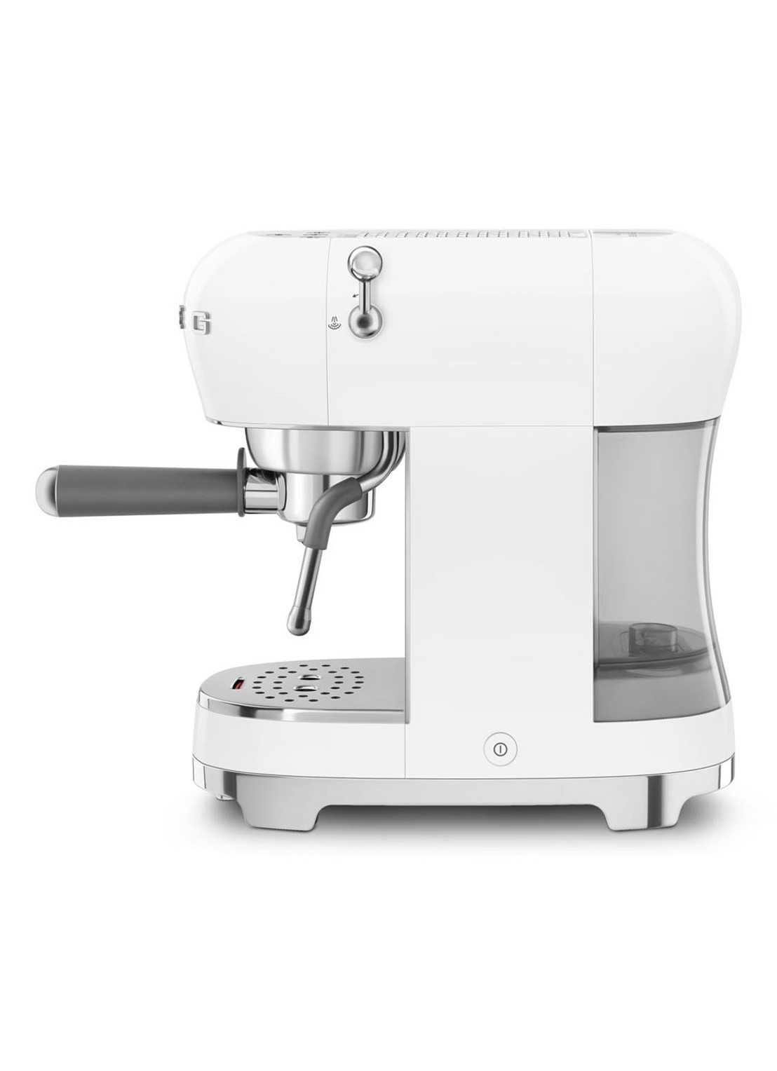 SMEG 50's Style espressomachine ECF02WHEU - detail 3 wit