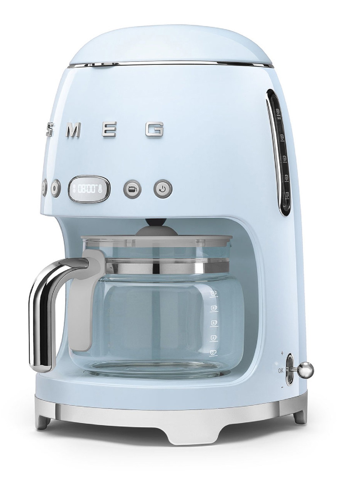 SMEG 50's Style filterkoffiemachine DCF02PBEU - detail 4 pastelblauw