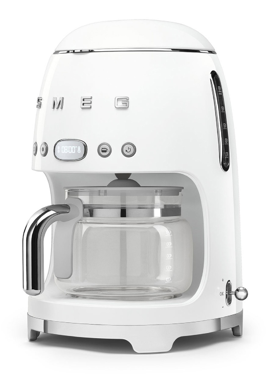 SMEG 50's Style filterkoffiemachine DCF02WHEU - detail 3 wit