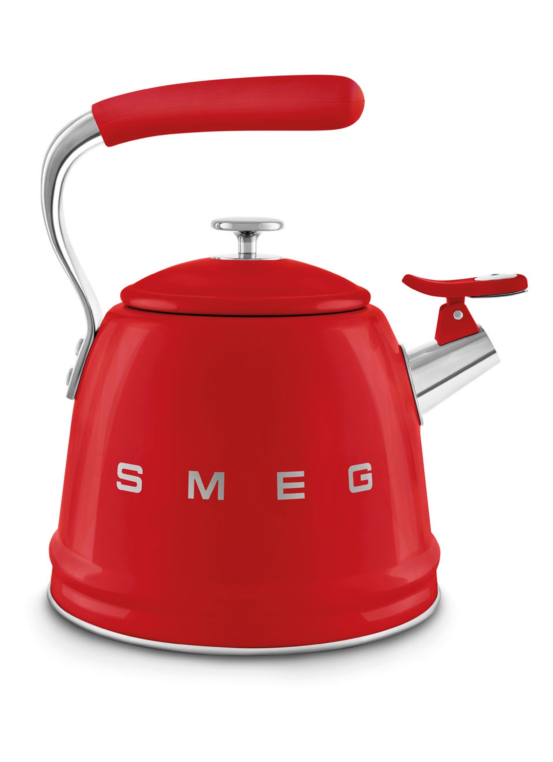SMEG 50's Style fluitketel 2,3 liter WKF01 - detail rood