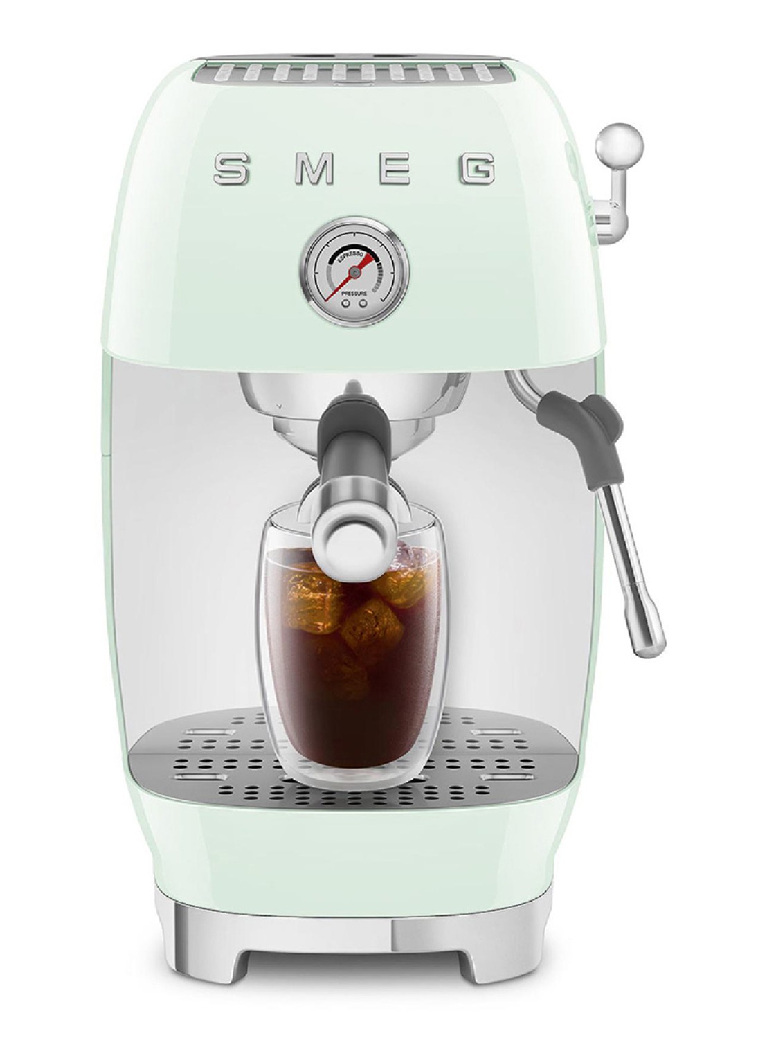 SMEG 50's Style handmatige espressomachine ECF03 - detail 4 mint