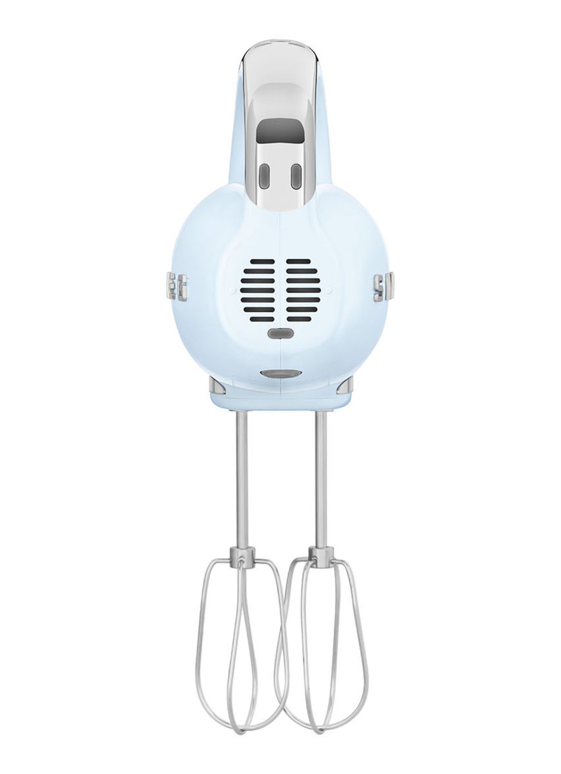 SMEG 50's Style handmixer HMF01PBEU - detail pastelblauw