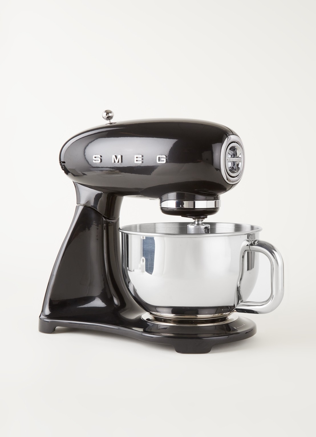 SMEG 50's Style keukenmachine 4,8 liter SMF03BLEU - voorkant 3 zwart