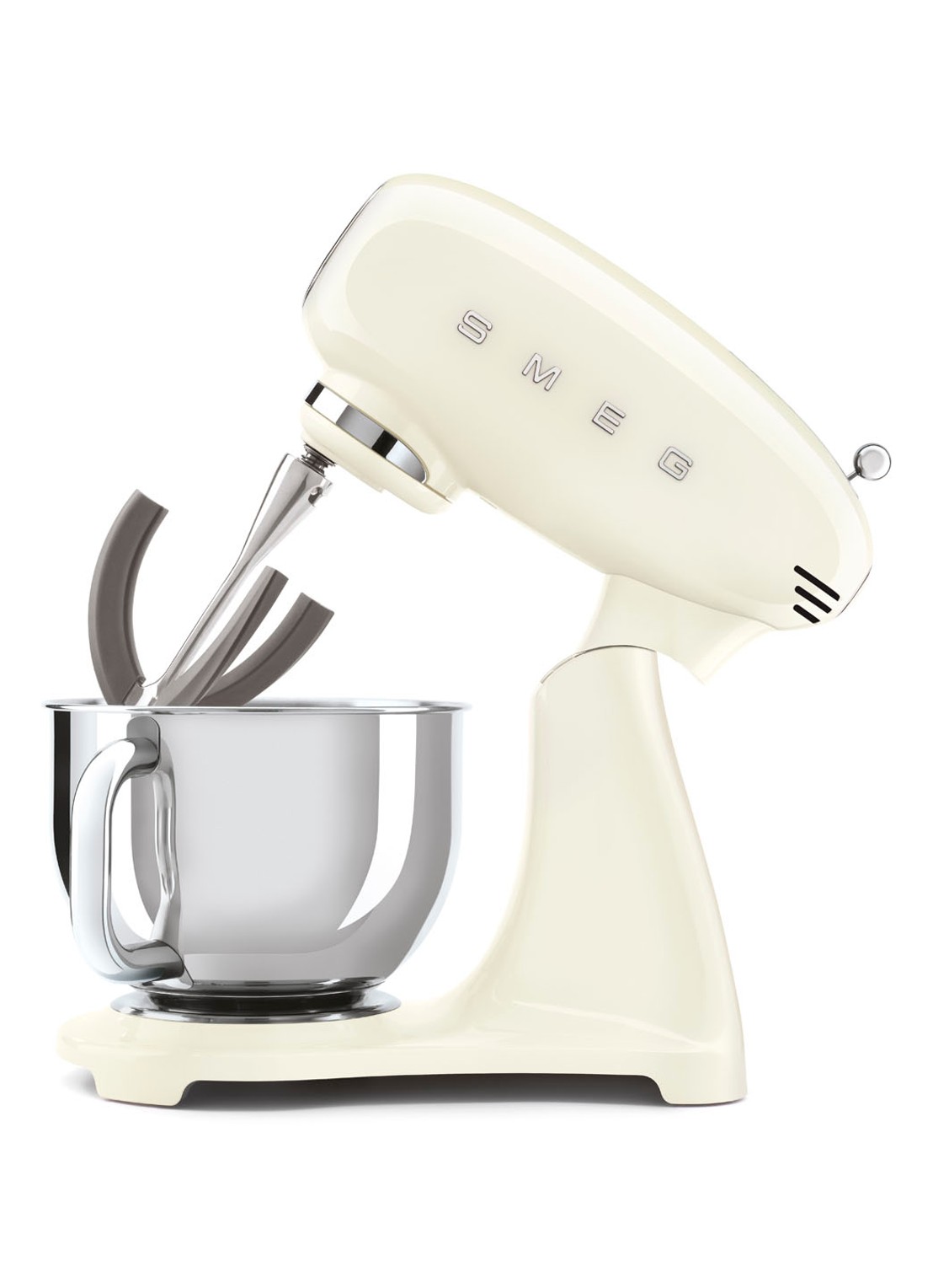 SMEG 50's Style keukenmachine 4,8 liter SMF03CREU - voorkant 6 crème