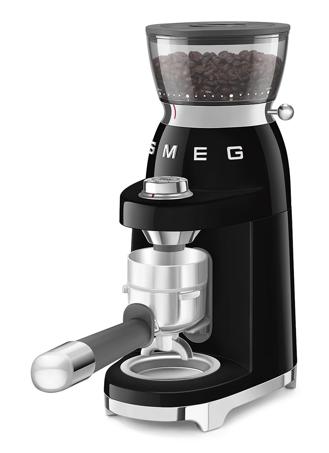 SMEG 50's Style koffiemolen CGF03 - achterkant zwart