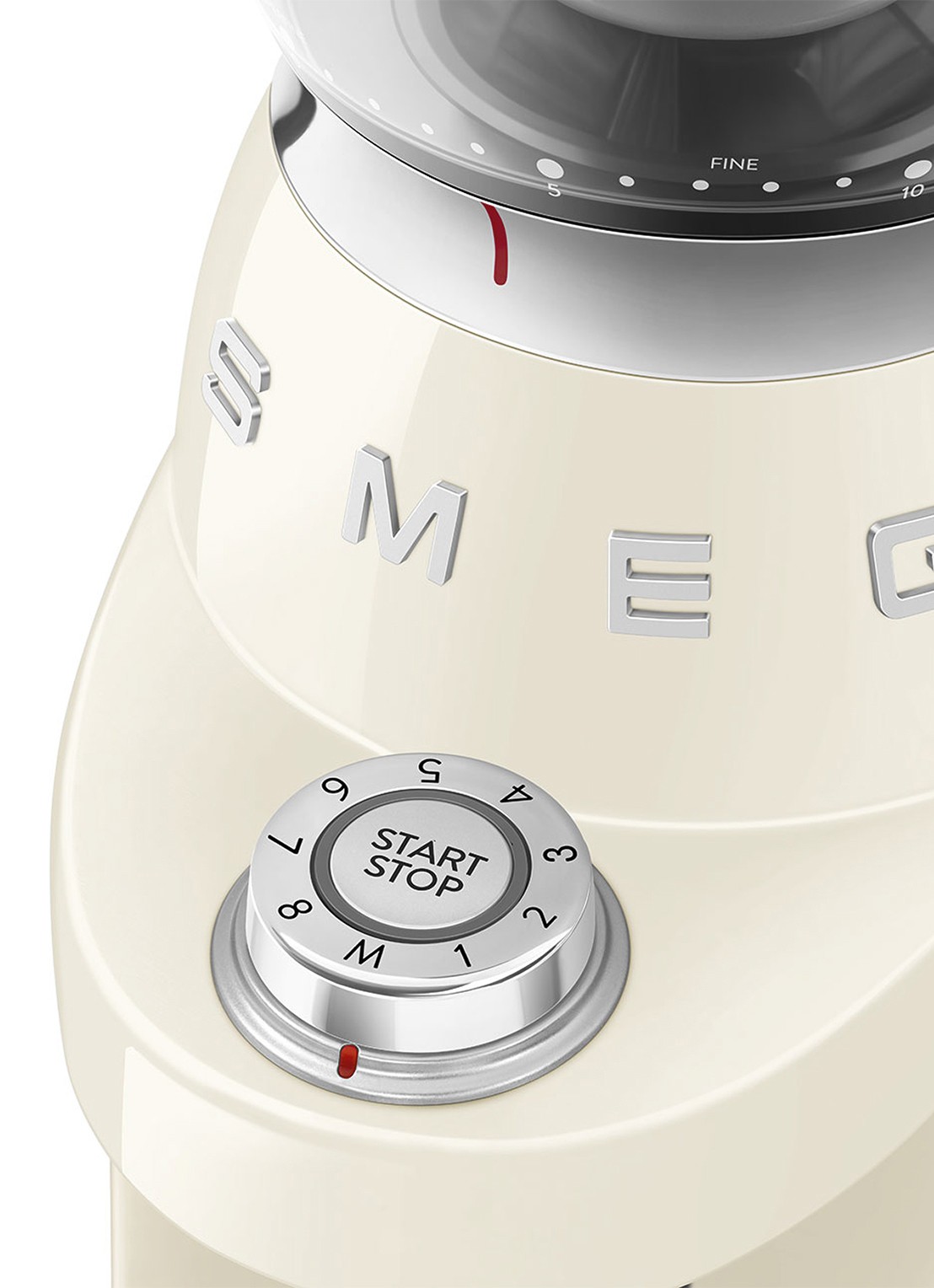 SMEG 50's Style koffiemolen CGF03 - detail beige