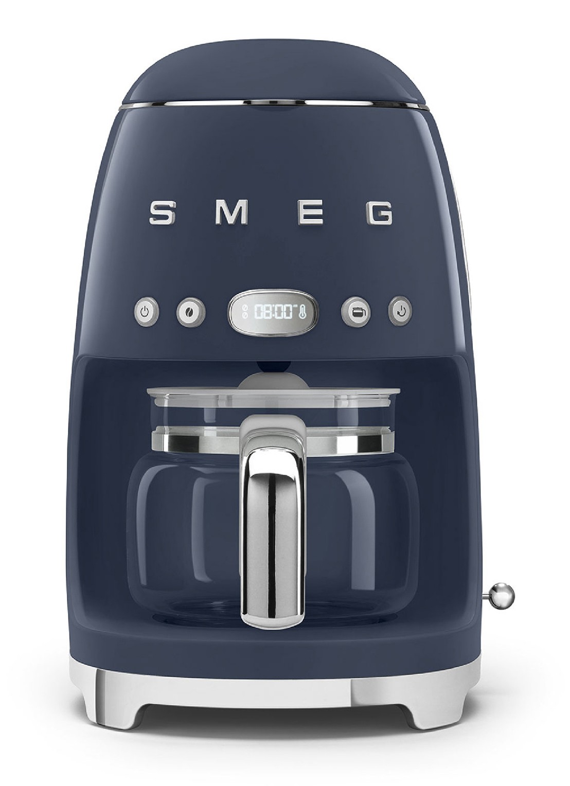 SMEG 50's Style koffiezetapparaat DCF02NBEU - voorkant 3 donkerblauw