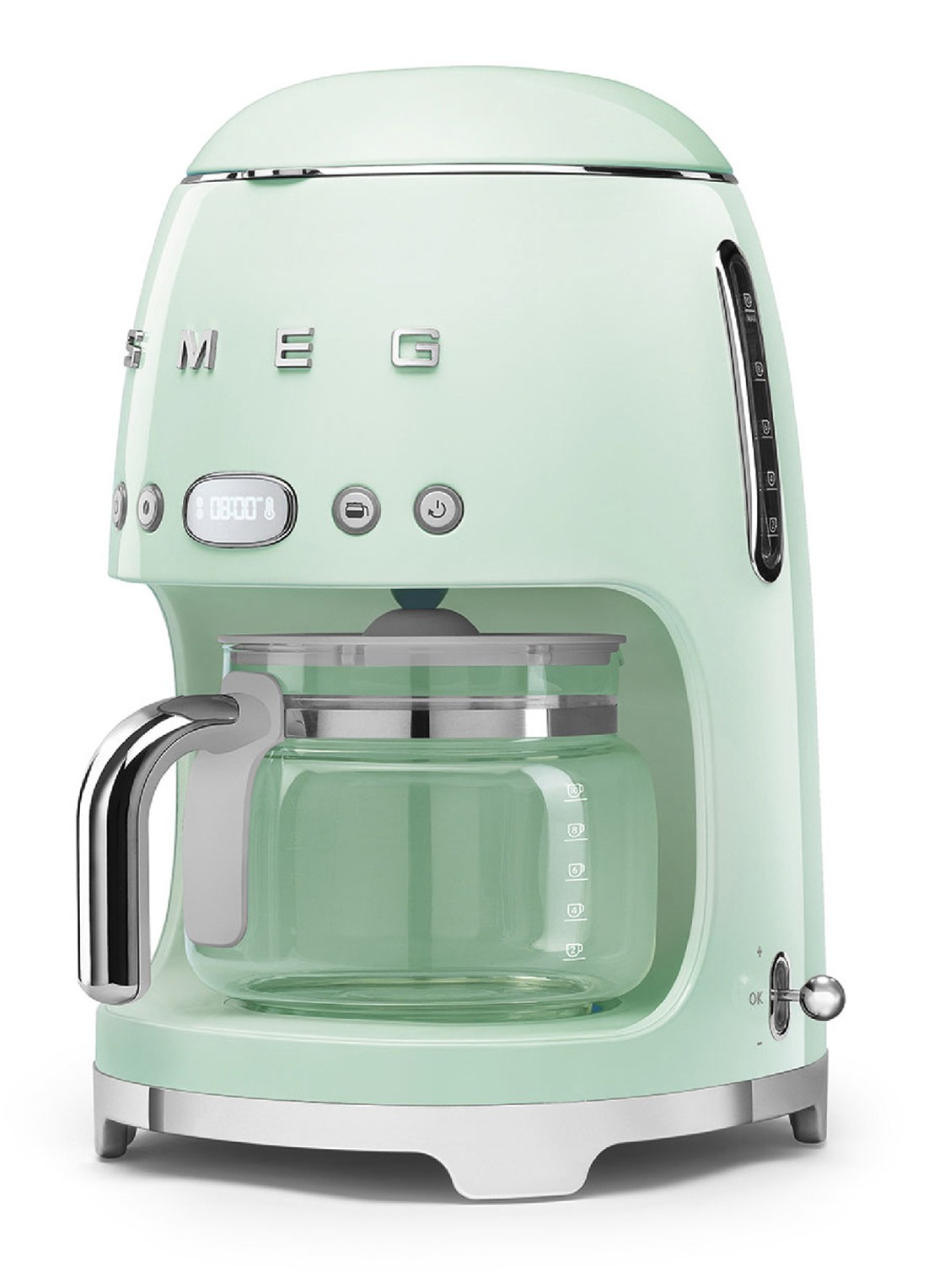 SMEG 50's Style koffiezetapparaat DCF02PGEU - detail 3 watergroen