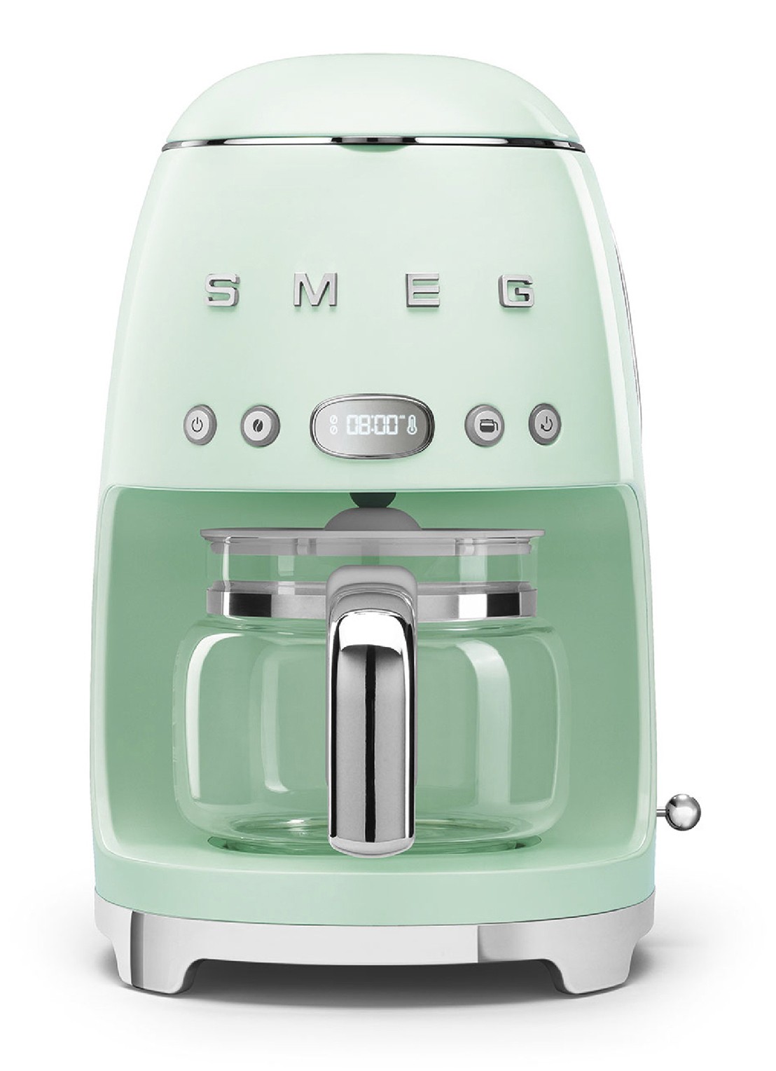 SMEG 50's Style koffiezetapparaat DCF02PGEU - voorkant watergroen