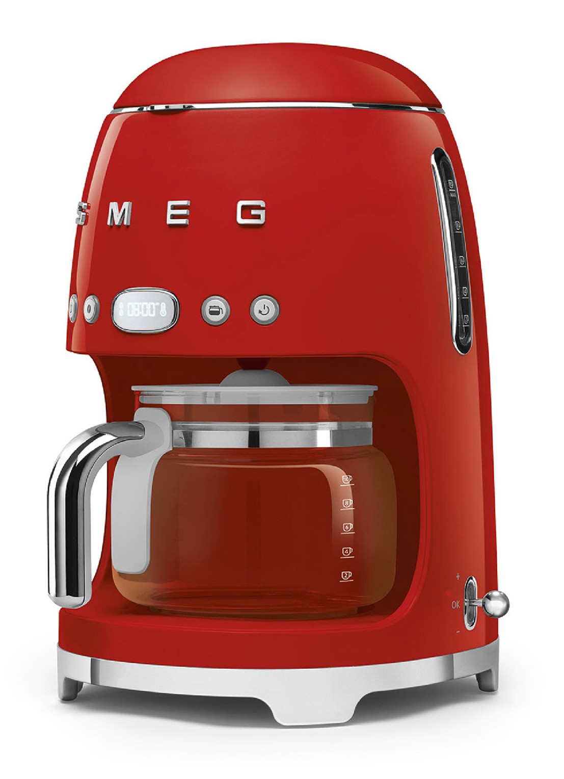 SMEG 50's Style koffiezetapparaat DCF02RDEU - detail 4 rood