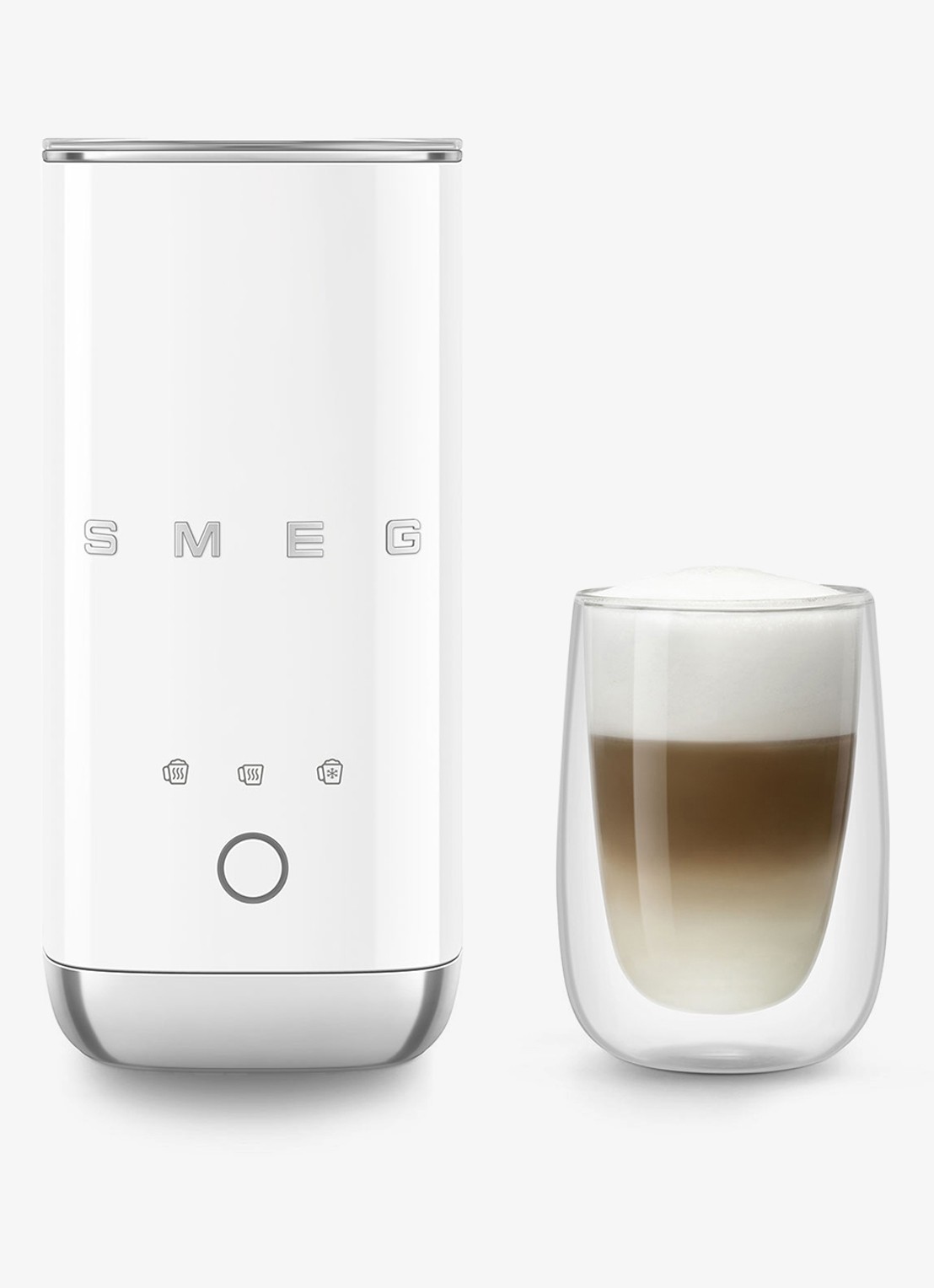 SMEG 50's Style melkopschuimer 180 ml MFF02 - detail 7 wit