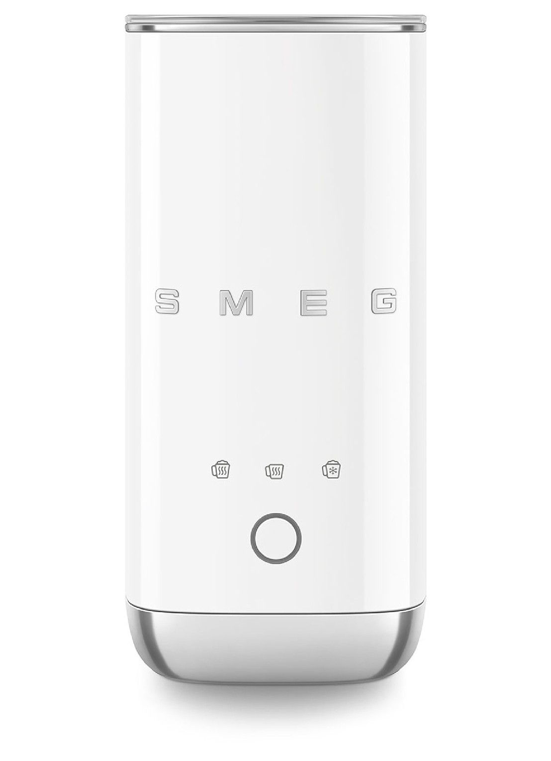 SMEG 50's Style melkopschuimer 180 ml MFF02 - voorkant 2 wit