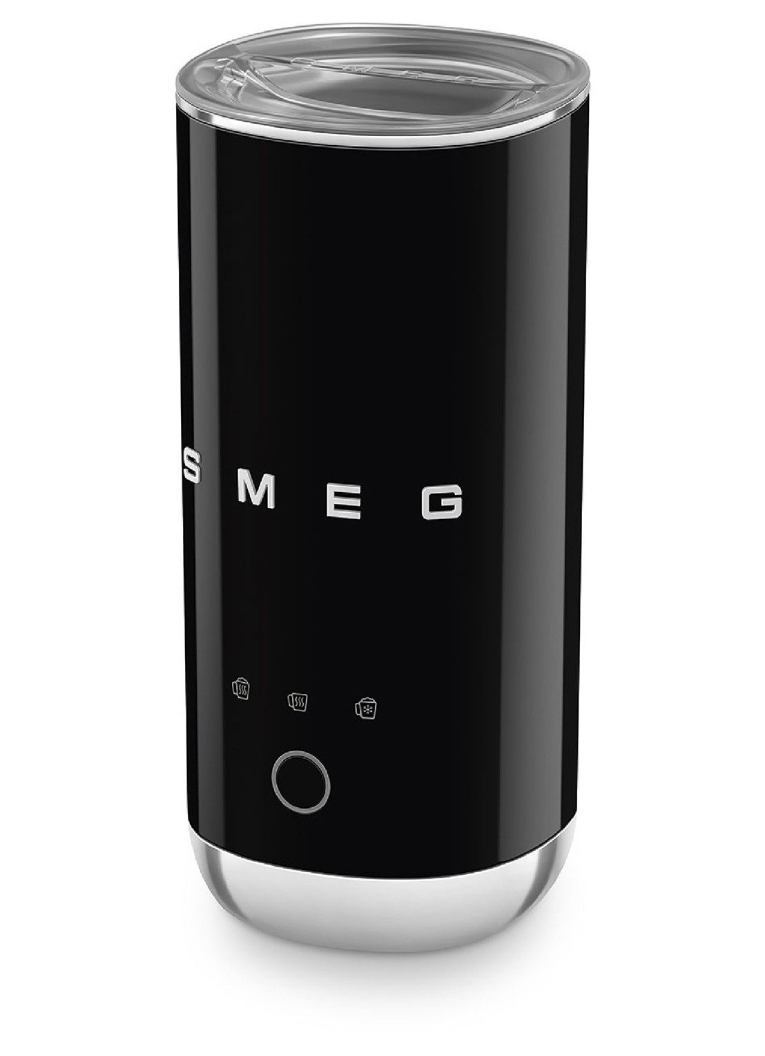 SMEG 50's Style melkopschuimer 180 ml MFF02 - achterkant 4 zwart