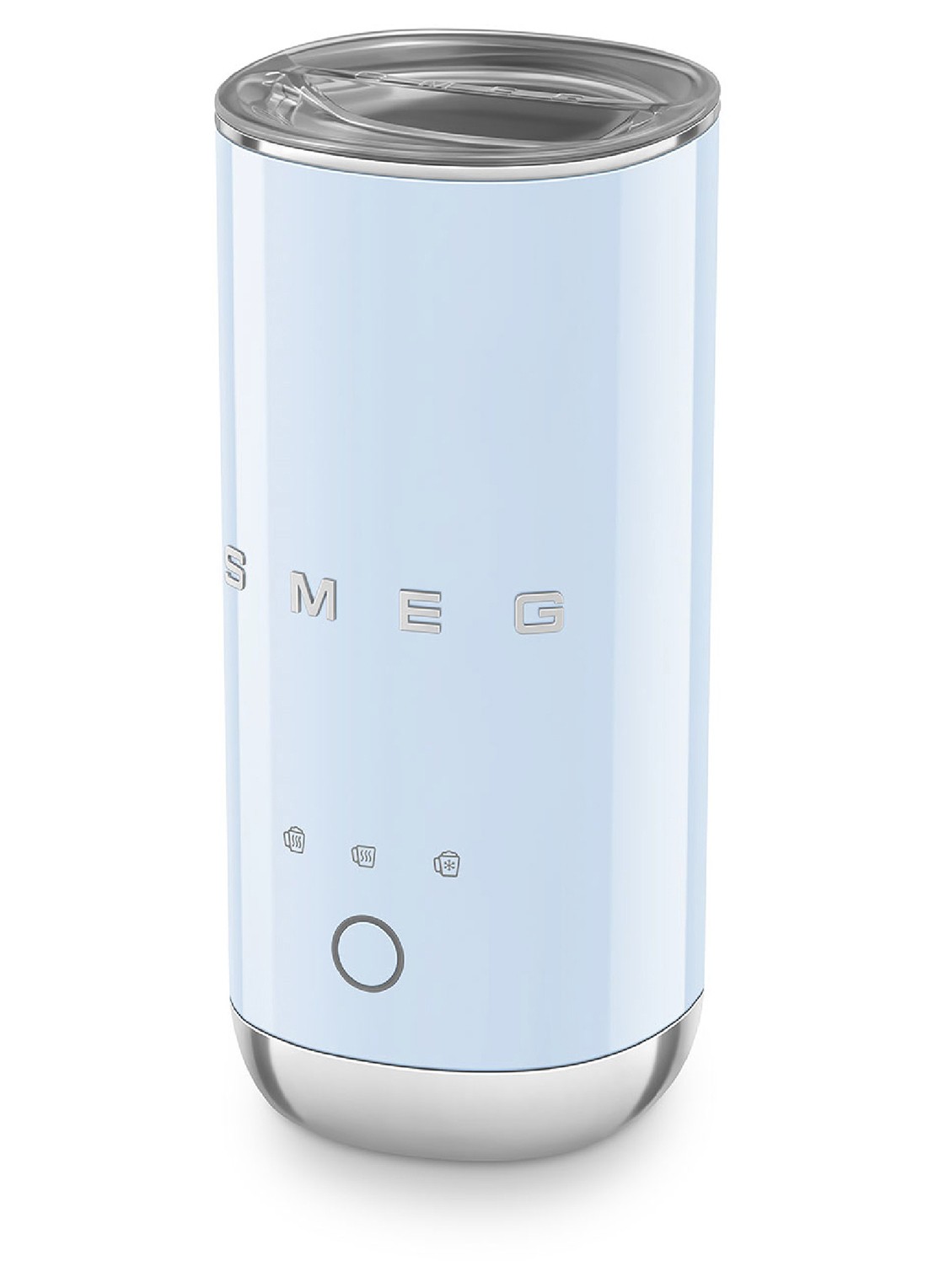 SMEG 50's Style melkopschuimer 180 ml MFF02 - achterkant 4 lichtblauw