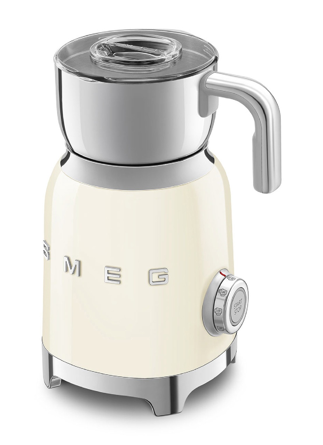 SMEG 50's Style melkopschuimer 600 ml MFF11CREU - achterkant 3 crème