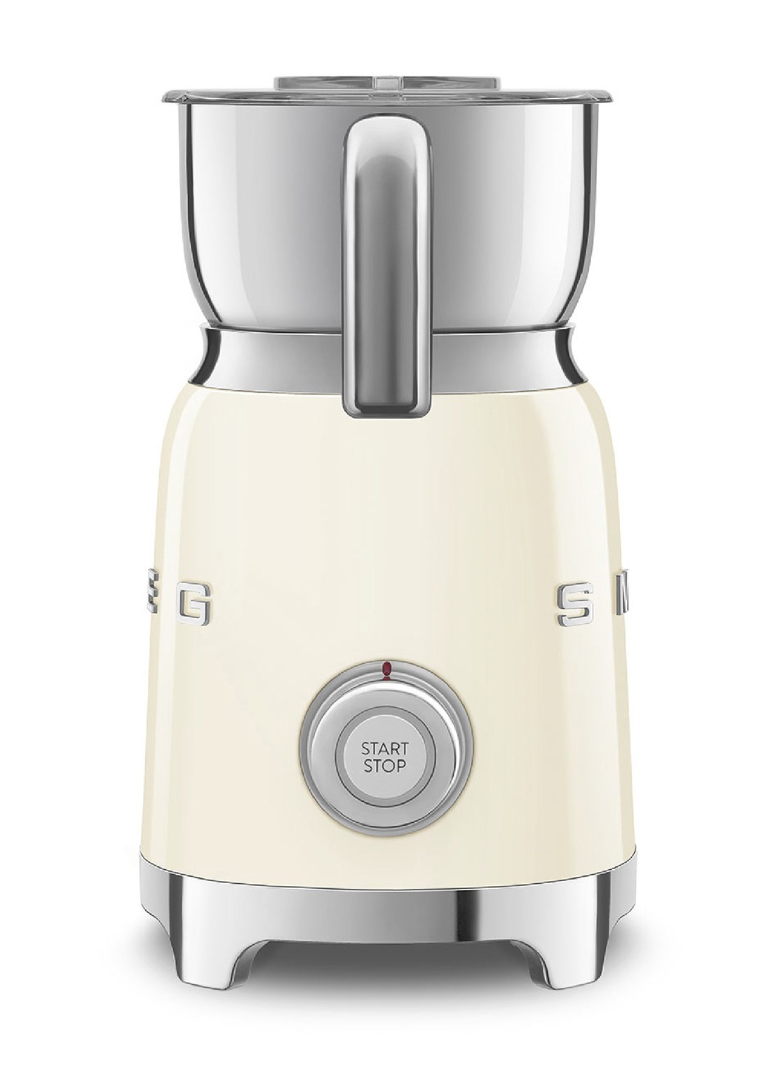 SMEG 50's Style melkopschuimer 600 ml MFF11CREU - voorkant 2 crème