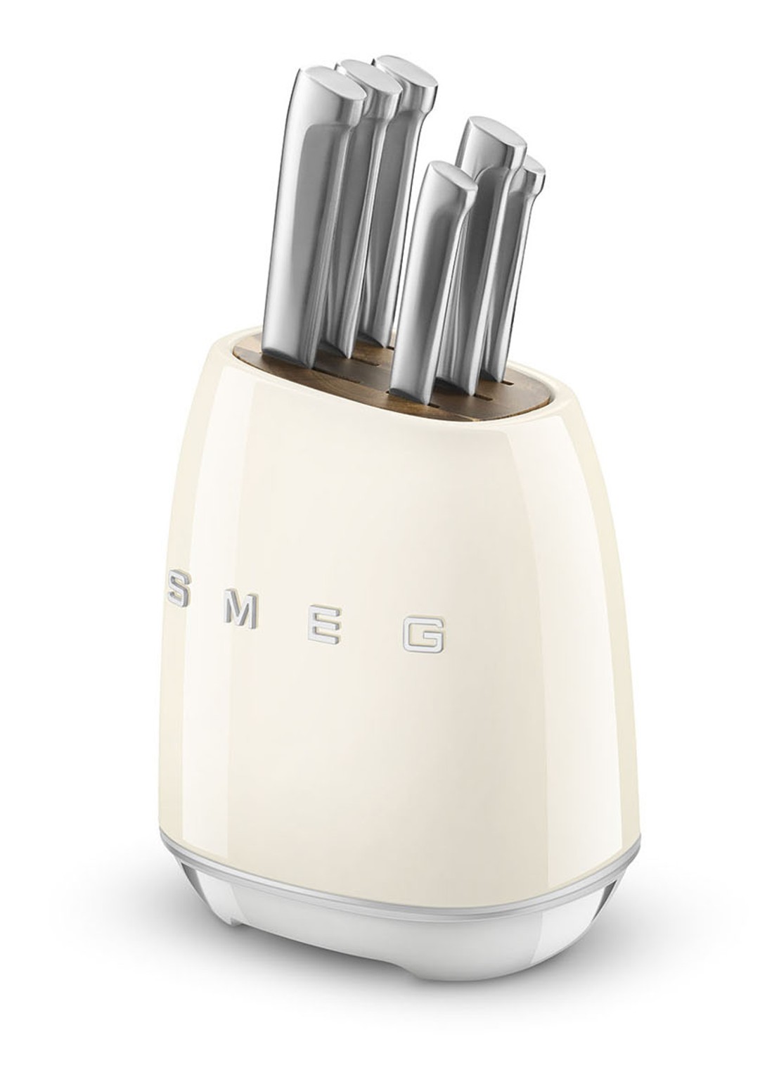 SMEG 50's Style messenblok met messenset 6-delig - detail 4 beige