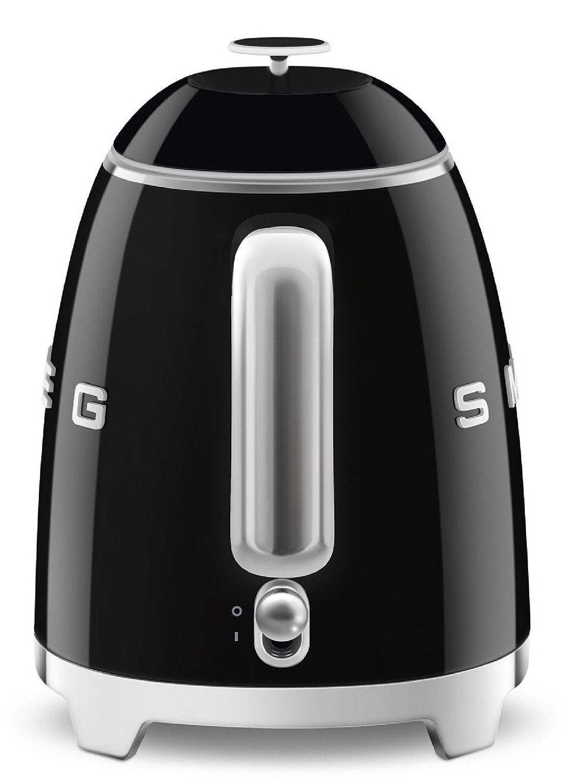 SMEG 50's Style Mini waterkoker 0,8 liter KLF05BLEU - achterkant zwart